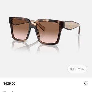 Prada Tortoise Shell Sunglasses